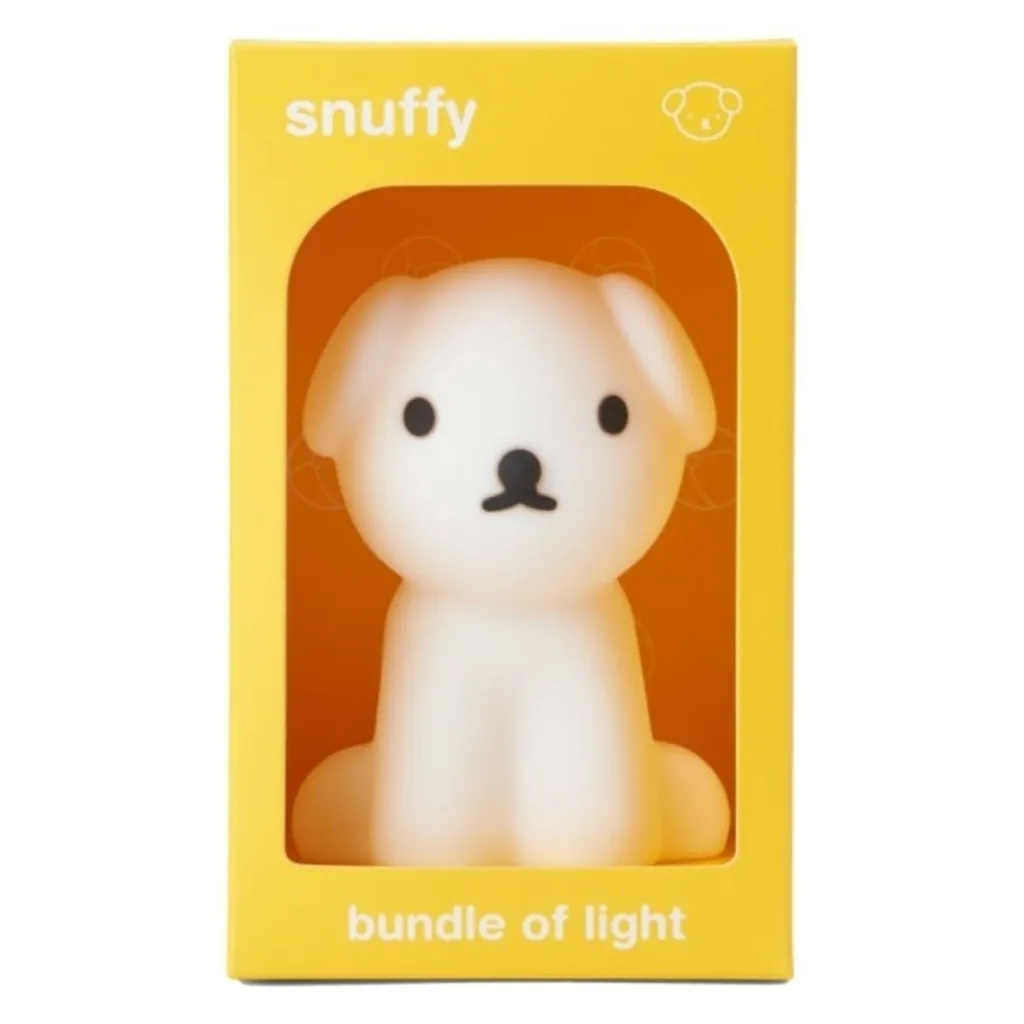 Mr Maria Nachtlicht Kinder, Nachtlicht Kinderzimmer, Schlummerlicht - Snuffy LED, Weiß