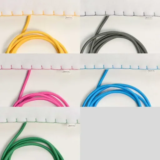 Buokids Softlampe Nachtlicht/Wandlampe Wolke, Ausführung: Schnur & Stecker; Farbe der Naht: gelb